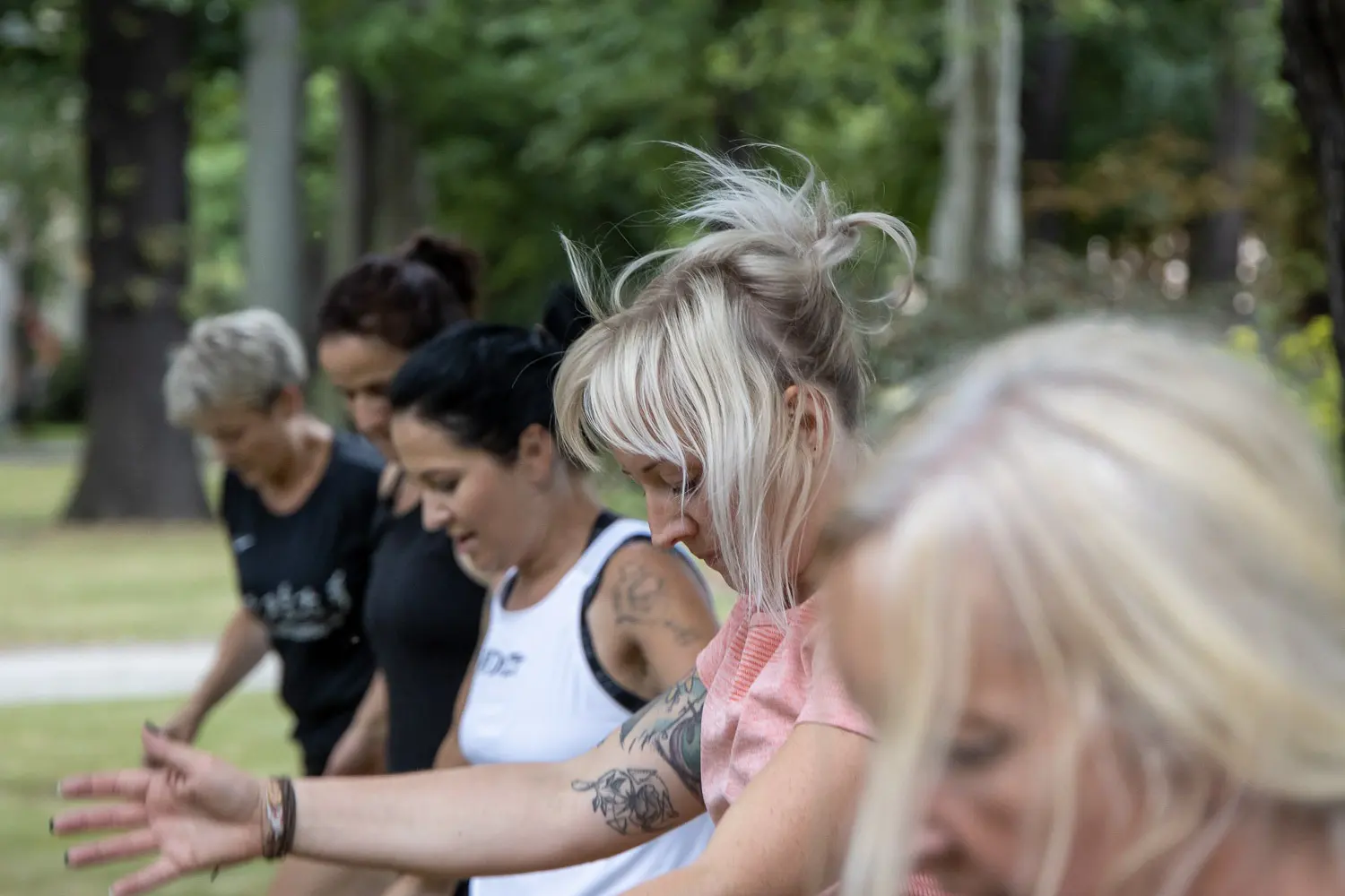 HeimatSportler beim gemeinsamen Outdoor-Training