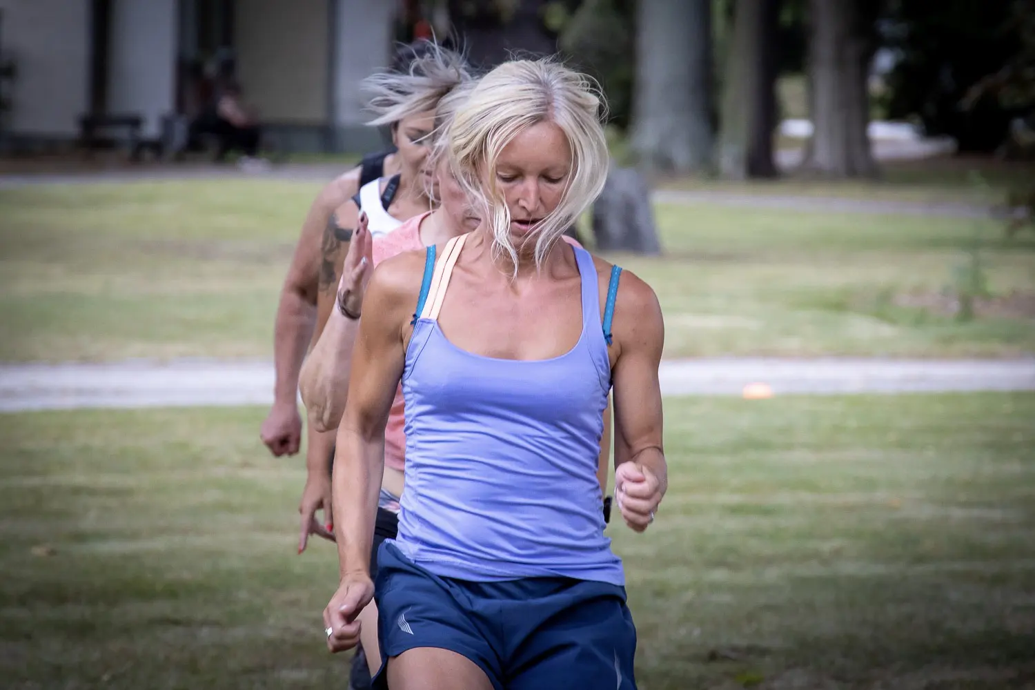 HeimatSportler beim gemeinsamen Outdoor-Training