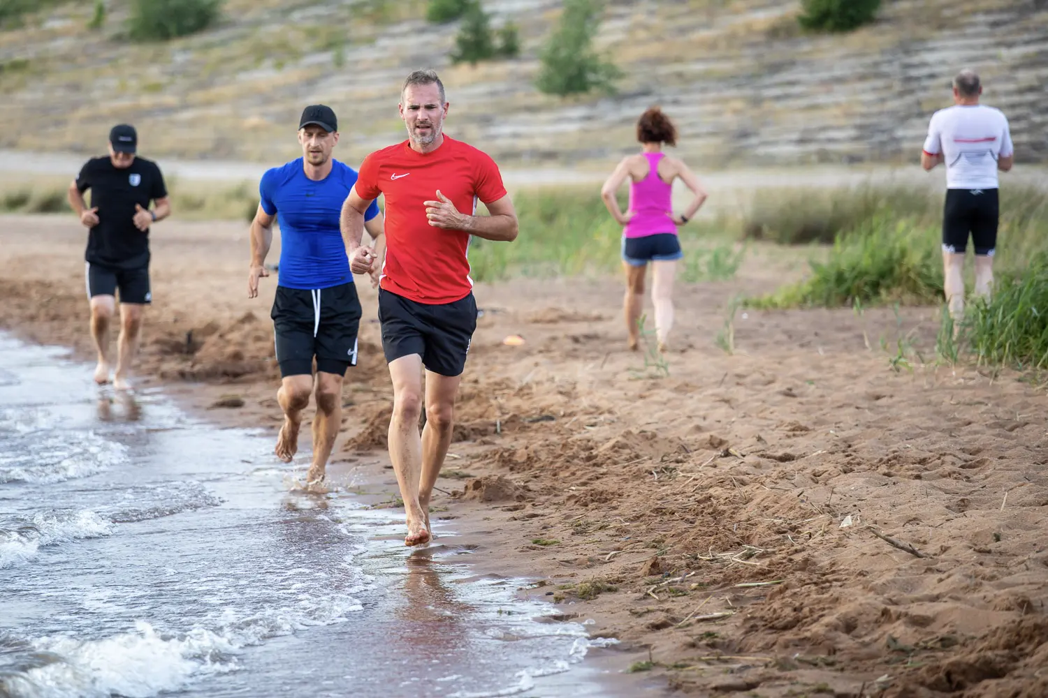 HeimatSportler beim gemeinsamen Outdoor-Training
